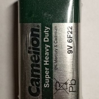 Батарейка Camelion 6F22-SP1G